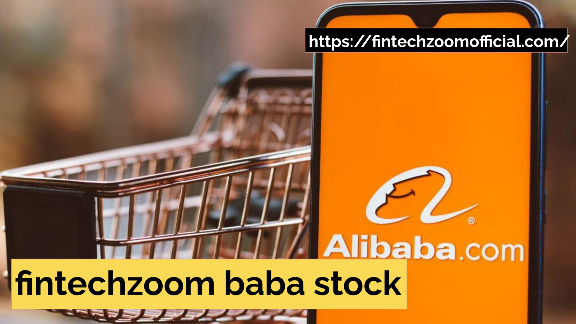 fintechzoom baba stock