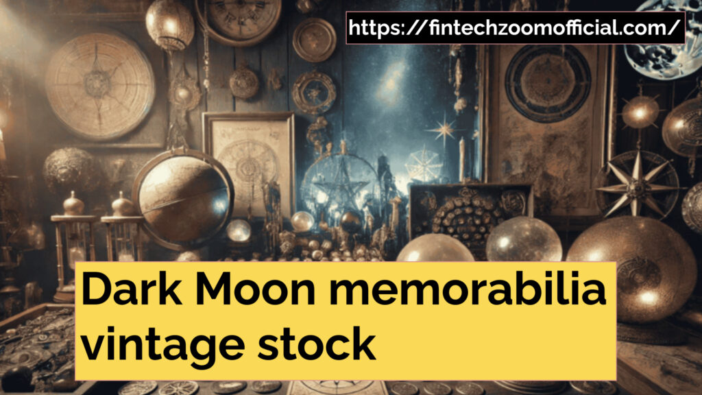 Dark moon memorabilia vintage stock